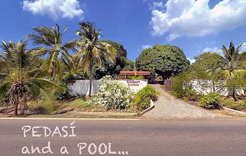 RELÁJESE EN LA PISCINA DE SU CASA DE ENSUEÑO, EN PEDASÍ